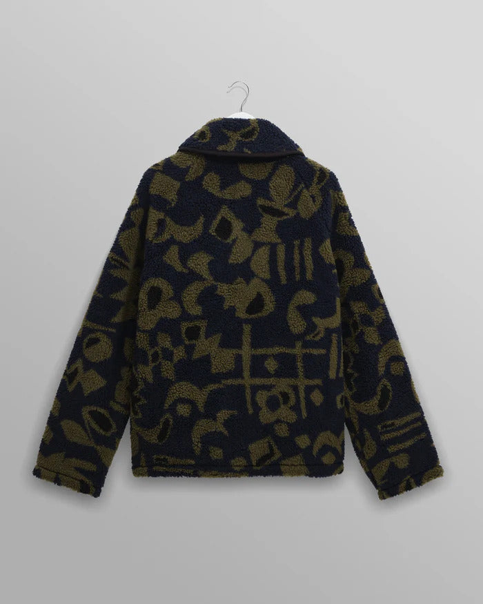Tate - Shapes Jacquard Fleece Jacket