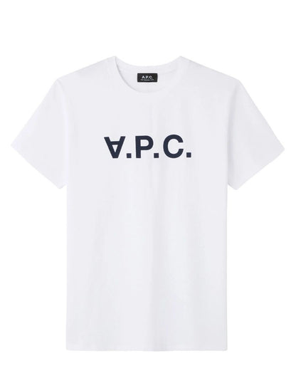 T-Shirt Standard Grand Vpc Gots - TAE Blanc / Dark Navy