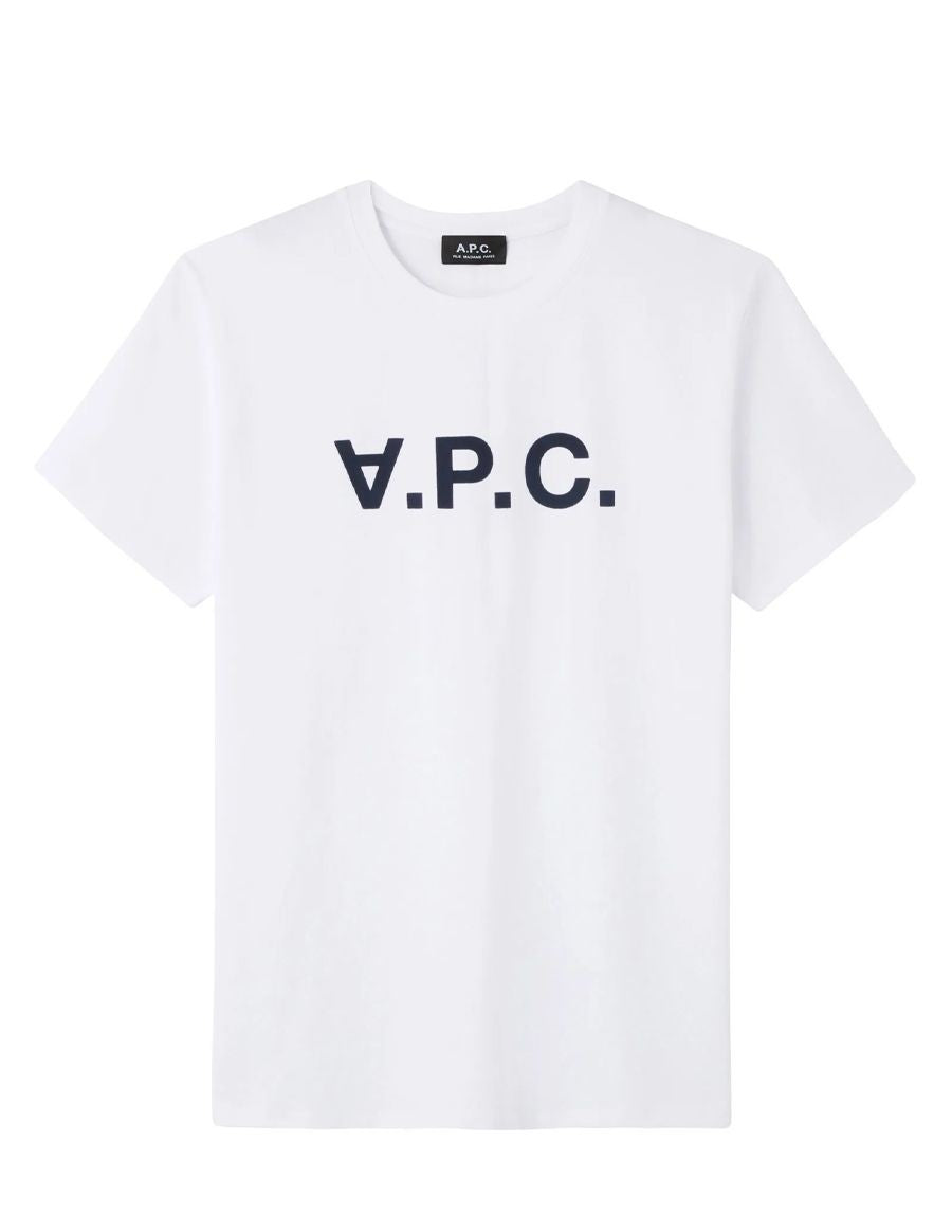 T-Shirt Standard Grand Vpc Gots - TAE Blanc / Dark Navy