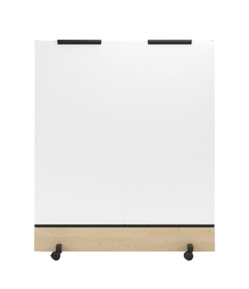 Vitra Dancing Wall Fabric Panel Parchment/Cream White