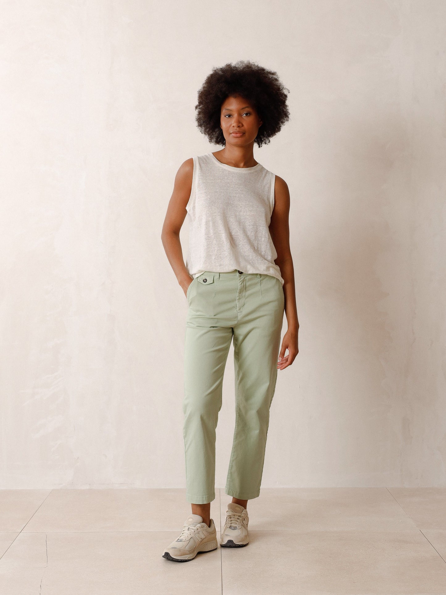 Lucas Chino Pant Menta