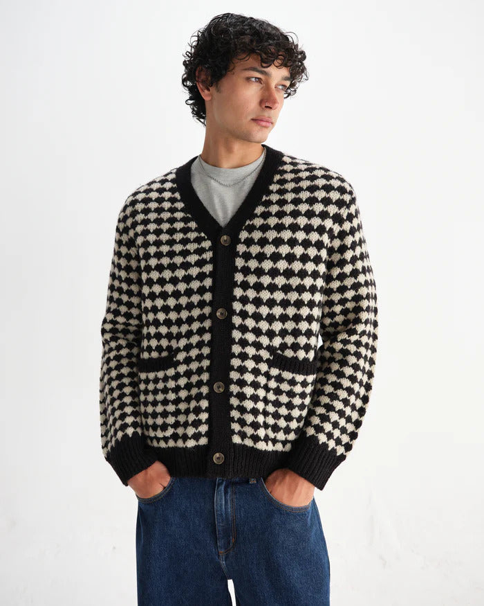 Walker - Bubble Knit Cardigan