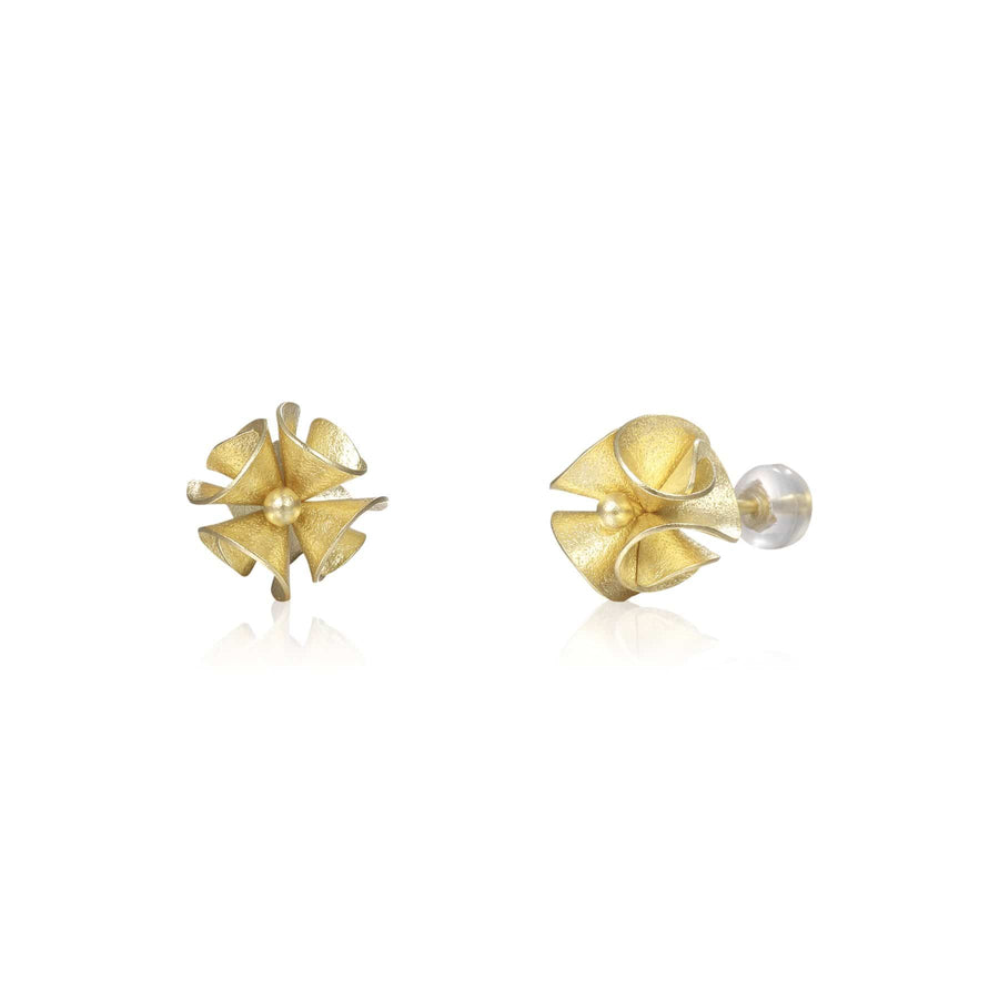 Spring Bloom Gold Earrings