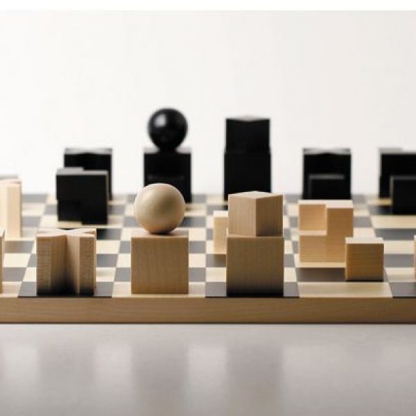 Bauhaus Chess Pieces