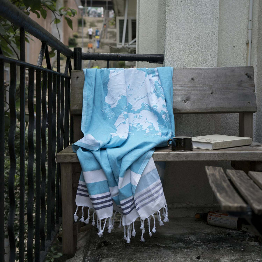 Turkish Hammam Towels Hong Kong Turquoise