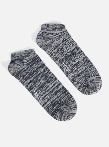 Ankle Slub Sock Navy