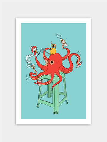 Octopus 02 - A3 - Bartending