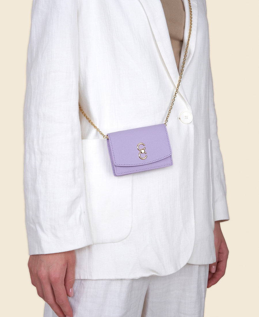 Double-C Cardholder Lilac