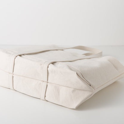 Canvas 6P Tote White M