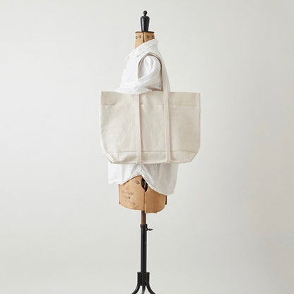 Canvas 6P Tote White M