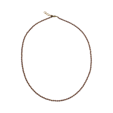 Complete Stone Necklace Light Purple
