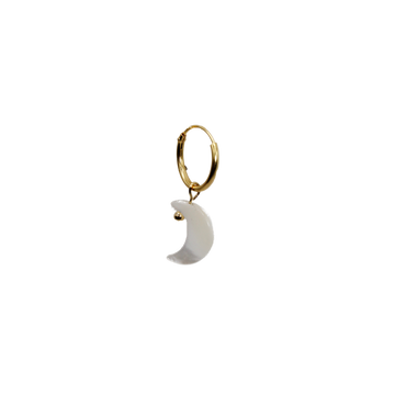 Moon Mop Earring (1Pc)