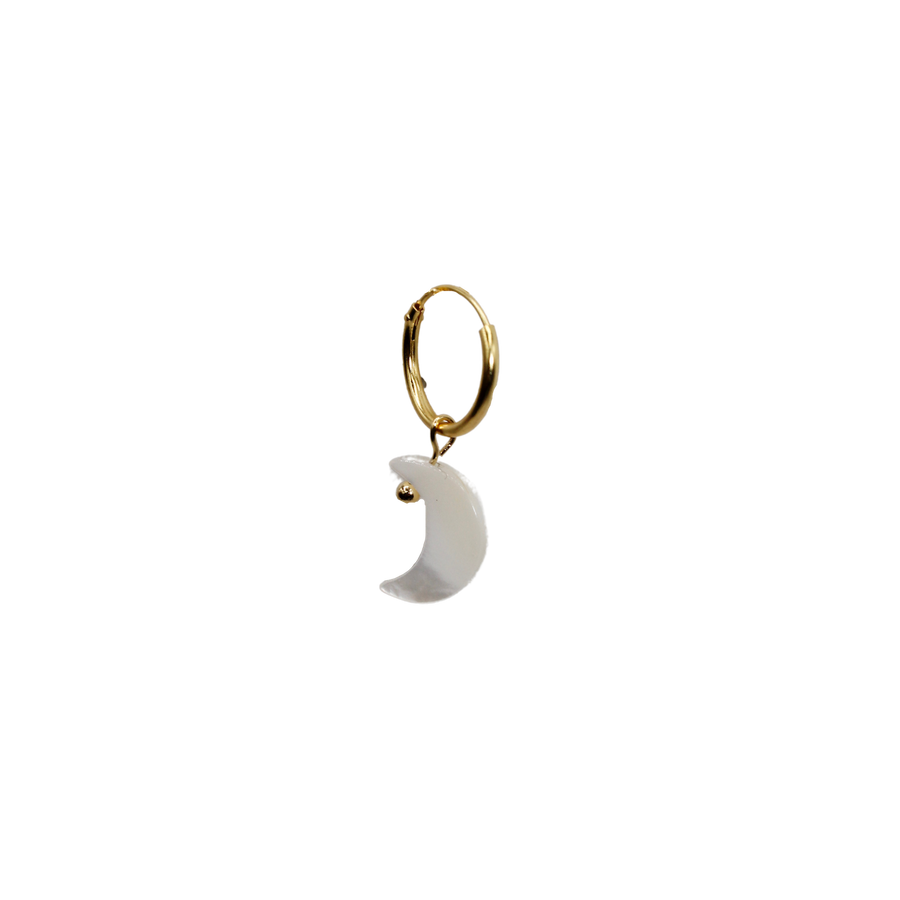 Moon Mop Earring (1Pc)