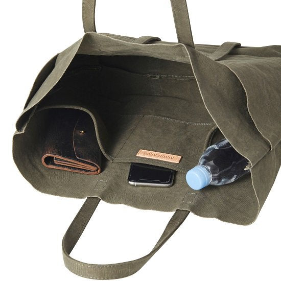 Amiacalva Canvas 6P Tote Olive (M) – kapok