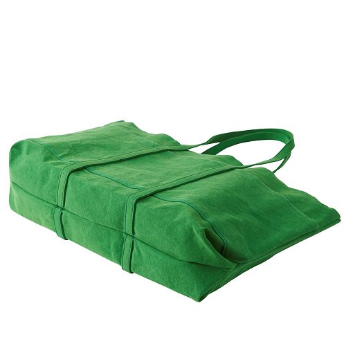 Light Ounce Canvas Tote Green L