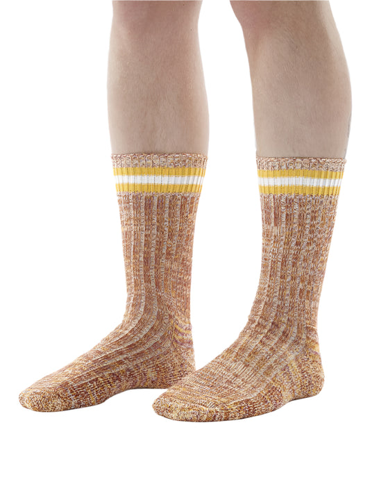 Yellow Everyday Stripe Sock