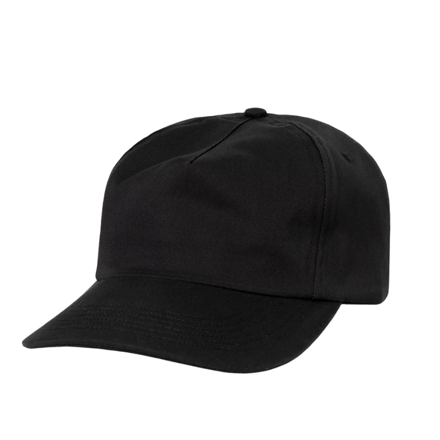 Cotton Twill Cap Black OS