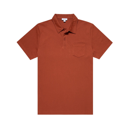 Riviera Polo Shirt Chestnut