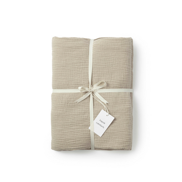 Cloud Busting Fitted Sheet - Sand (Twin Size Bed)