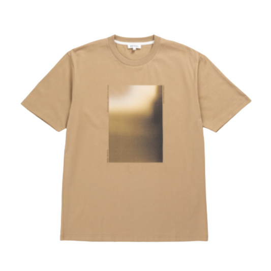 Utility Khaki Johannes Blur Print T-Shirt