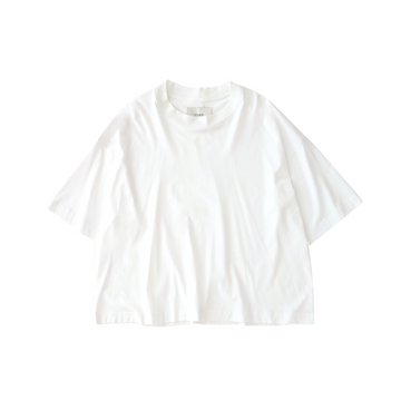 Piu Branded Easy Fit Ss T-Shirt Optic White