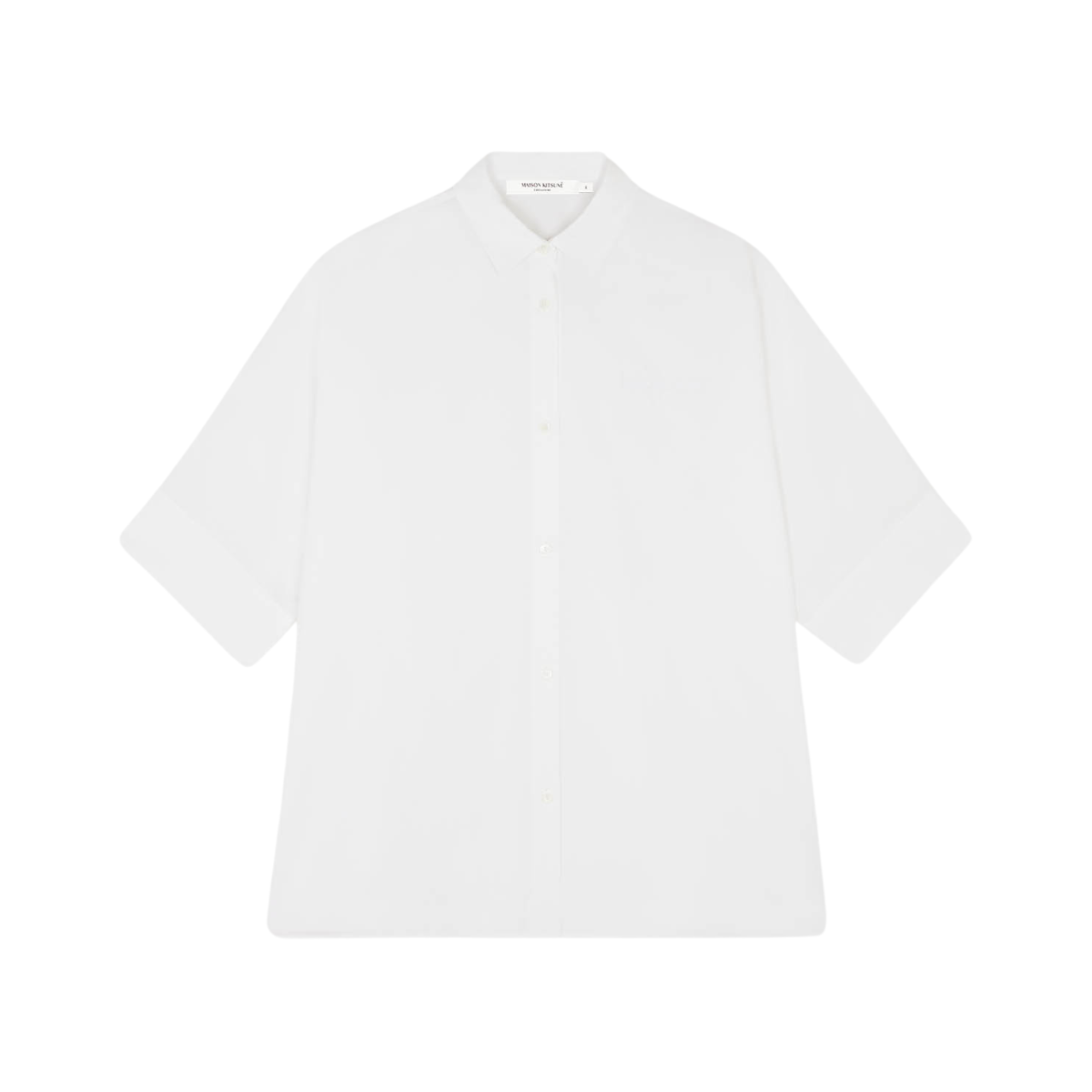 Maison Kitsune | shirt for women - Boxy Shirt White (women) | kapok