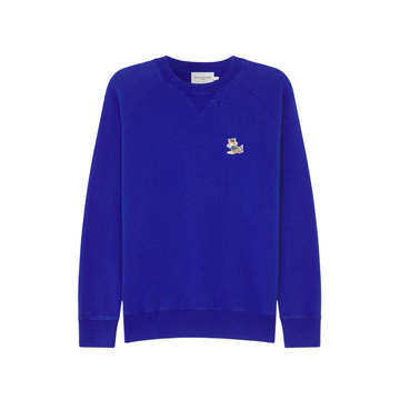 Dressed Fox Patch Classic Sweater Deep Blue (men)