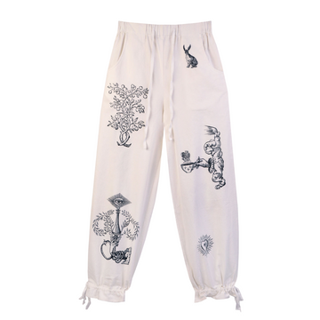 Hedera Trousers White