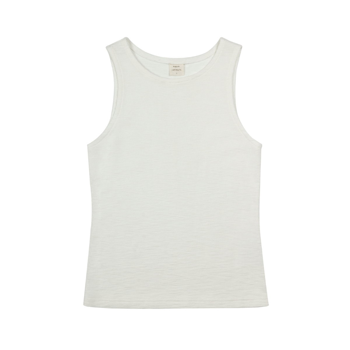 Slub Jersey Tank White