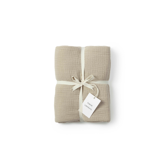 Cloud Busting Pillowcase Set - Sand