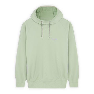 MK x And Wander Dry Cotton Hoodie Light Green