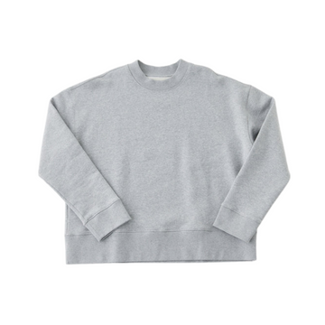 Tau Mens Crew Neck Sweatshirt Grey Marl
