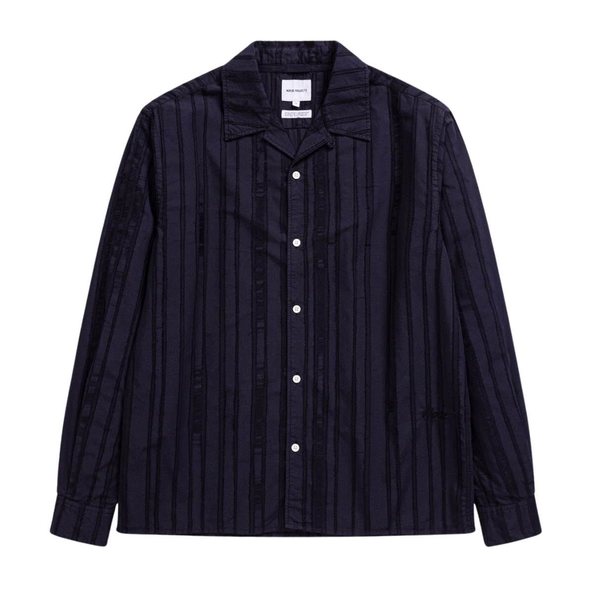 Carsten Stripe LS Dark Navy