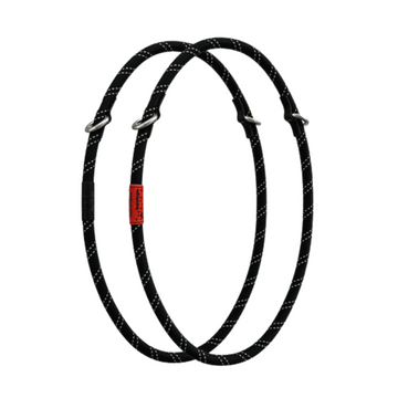 Wares Straps 10mm Rope Loop Black Reflective