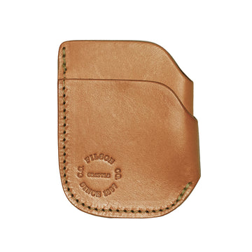 Front Pocket Cash & Card Case Tan Leather OS