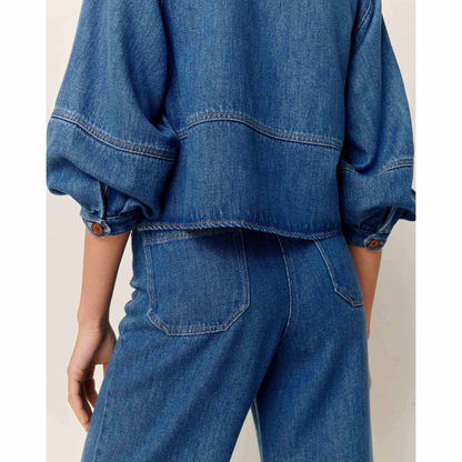 Denim Blue Leone Chemise