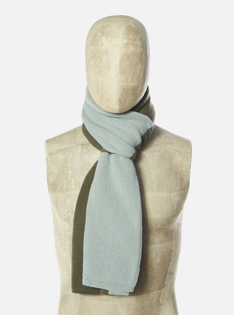 Stripe Scarf Cool Green/Olive OS