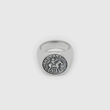 Coin Ring (M), 925 Sterling Silver