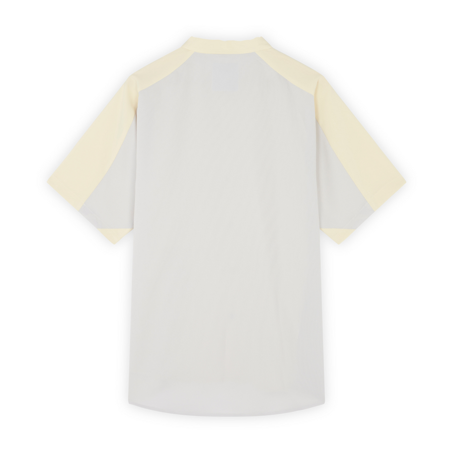 Maison Kitsune x And Wander | shirt for men - Hiking Shirt | White