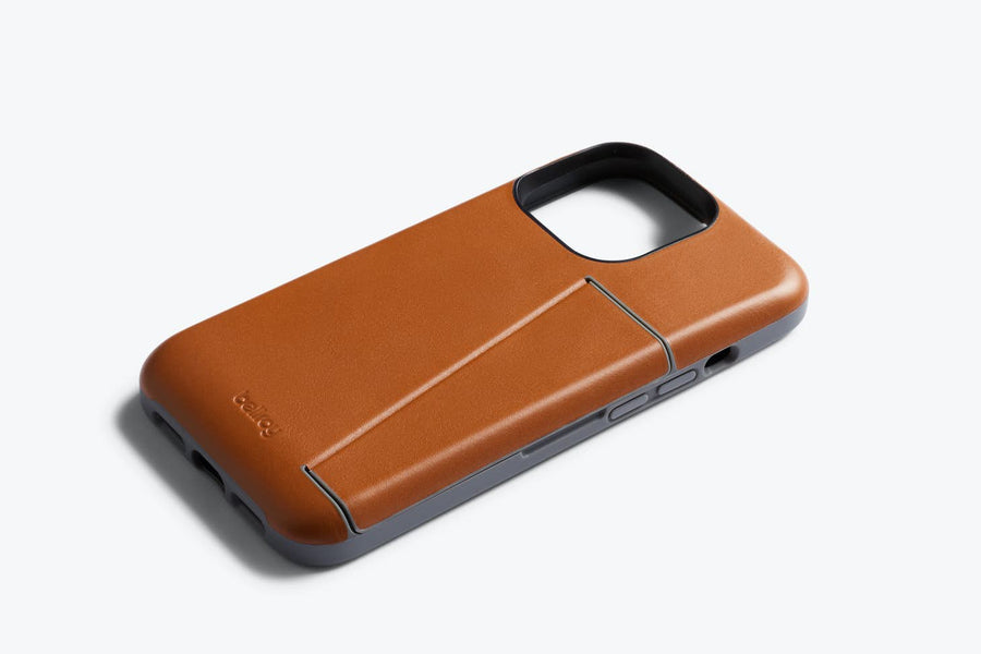 Phone Case 3 card iPhone 13 Pro - Terracotta