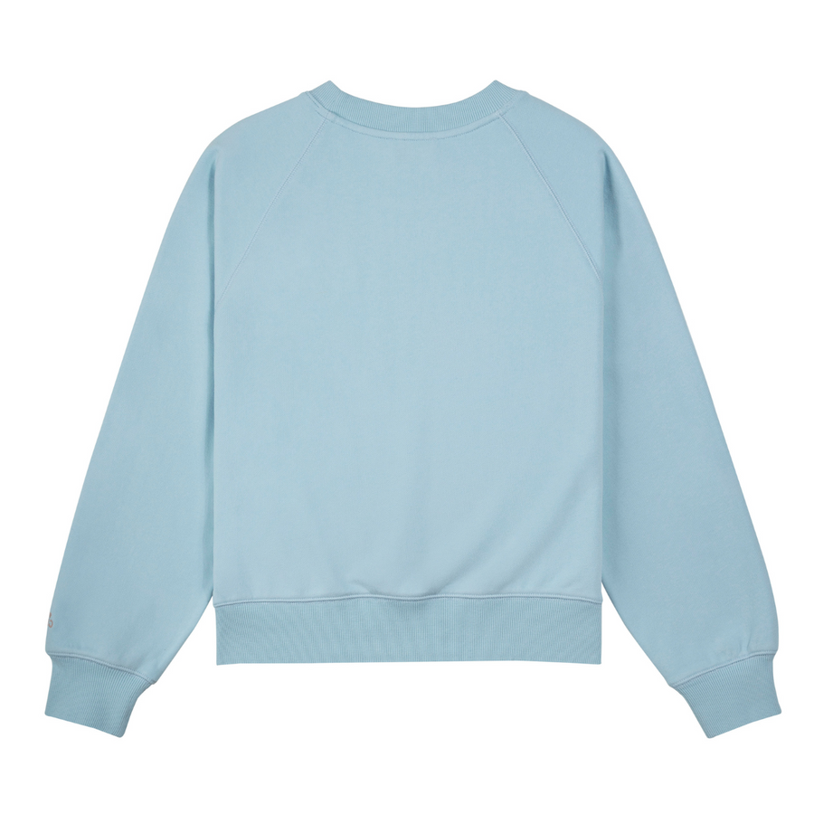 Loose Fit Sweatshirt Light Blue