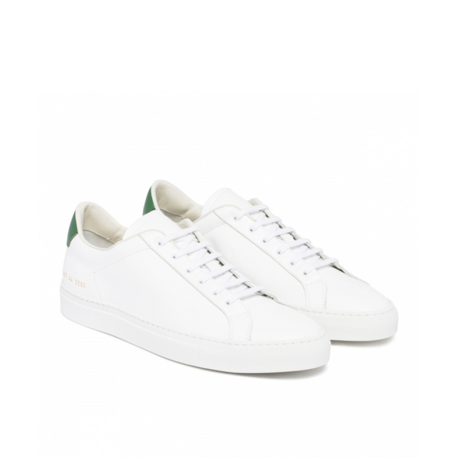 Common Projects Retro Low White Green