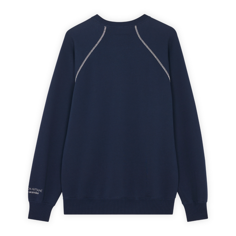 MK x And Wander Dry Cotton Sweater Navy