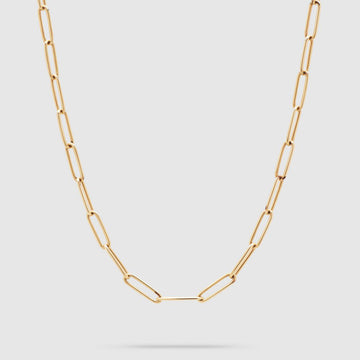 Box Chain Gold 925 Sterling Silver/9K Gold (16.5 inch)
