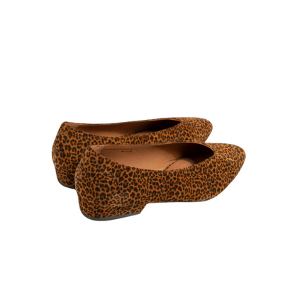 Abbie-Mini Leo Ballerine Petit Talon Cuoio