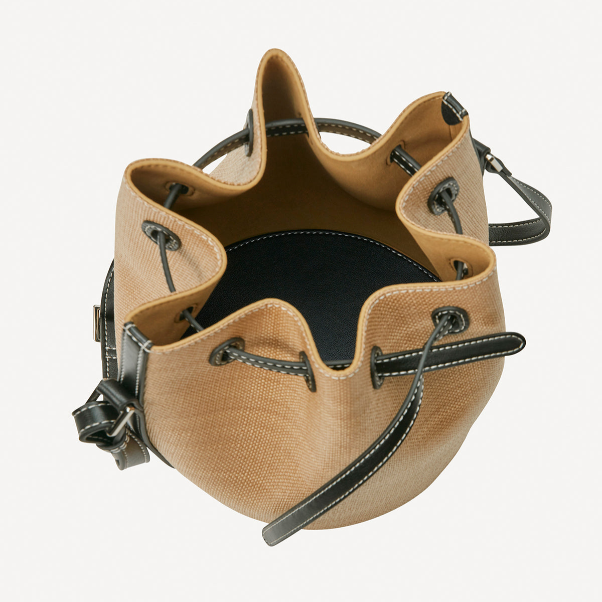VASIC CLUB vasic CLUB MINI RAFFIAブラック MINI RAFFIA ショルダー
