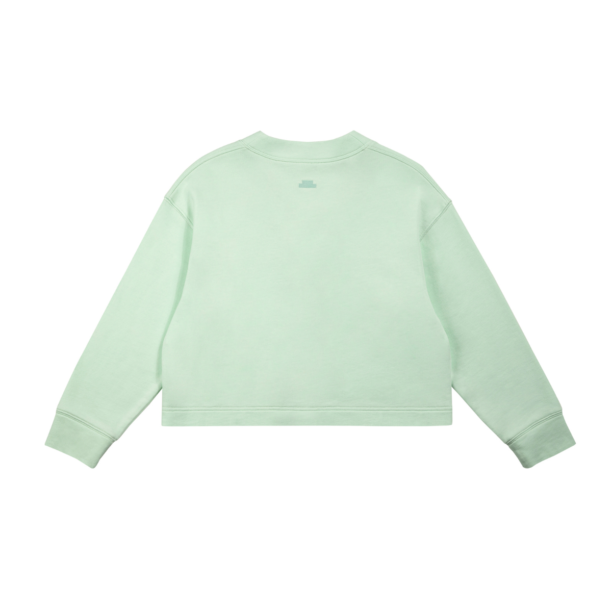 Cropped Cardigan Light Green