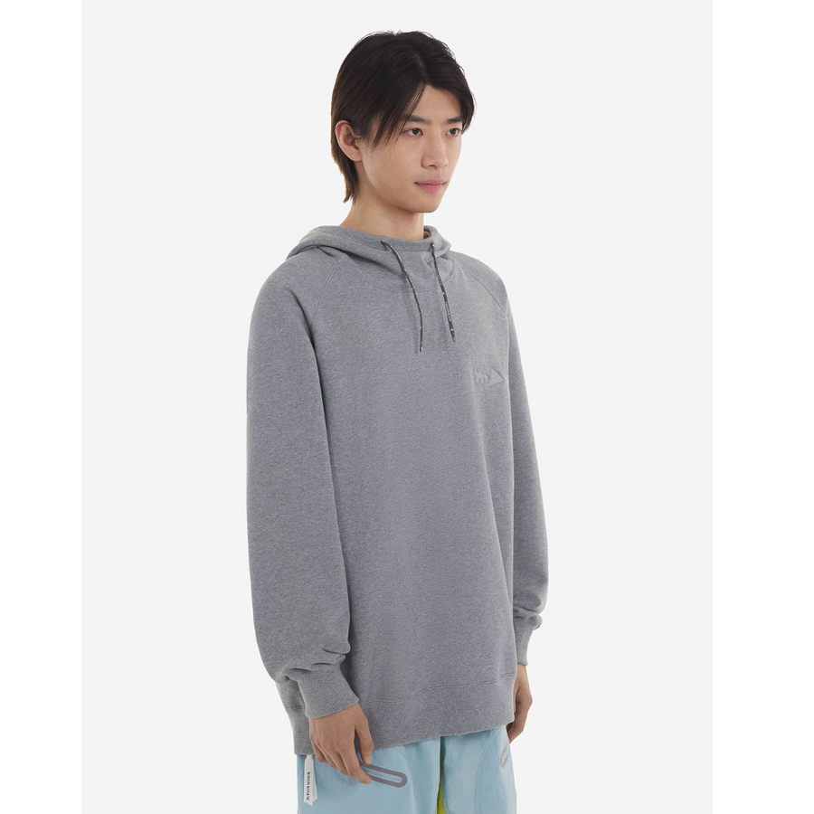 MK x And Wander Dry Cotton Hoodie Ash Grey