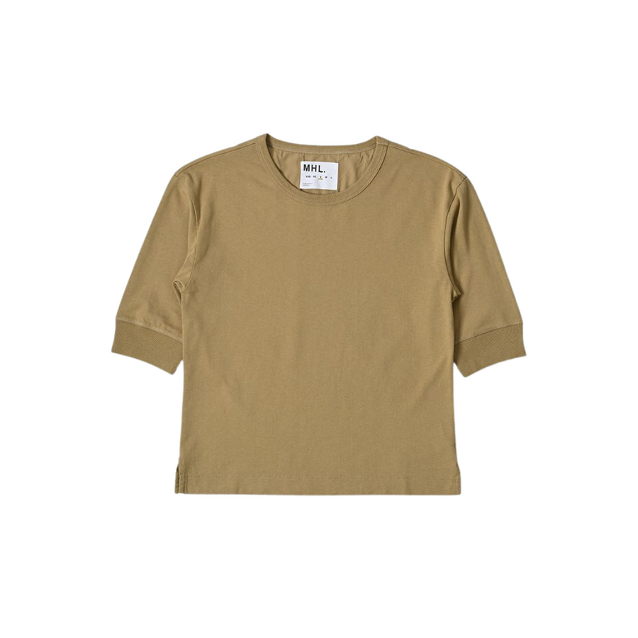 Yoke Seam T-Shirt Matte Jersey / Gzz Sandstone