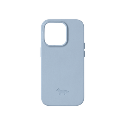 Fox Magnetic Card Case For iPhone 14 Pro Medium Blue